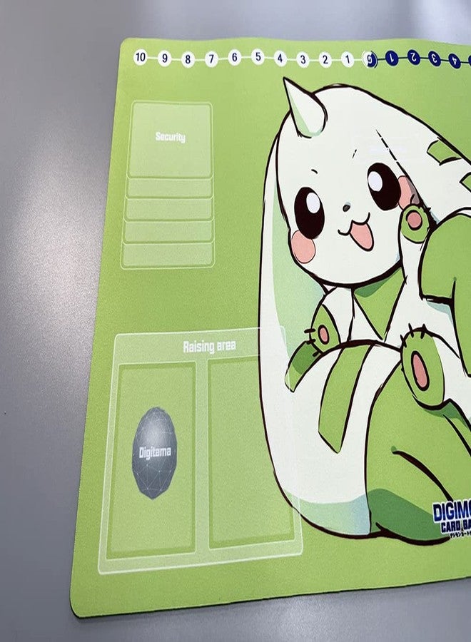 Mlikemat New Mlikemat DTCG Duel Playmat Digimon Board Terriermon Anime Trading Card Game Mat Desk Pad + Free Bag - Image 4